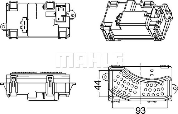 Reglaj. suflanta de interior Element de reglare a suflantei de aer sufla controlul se potrivește. AUDI A6 ALLROAD C6 A6 C6 R8 R8 AUDI A6 Allroad (4FH, C6), Turism, 03.2006 - 08.2011 MAHLE ABR 5 000S