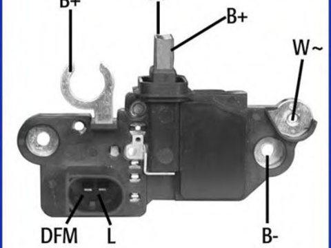 Regulator alternator 130575 HITACHI pentru Honda Civic Honda Ballade Rover 400 Volvo S70 Volvo V70 Volvo S80 Honda Accord Rover 25 Rover 45 Volvo S60 Volvo Xc70