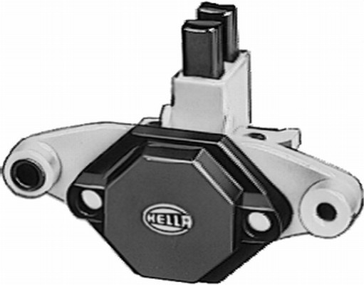 Regulator, alternator (5DR004241121 HELLA) ABARTH,ALFA ROMEO,AUDI,BMW,FERRARI,FIAT,FORD,LADA,LANCIA,OPEL,PININFARINA,PORSCHE,SAAB,SEAT,SUZUKI,TRABANT,VOLVO,VW
