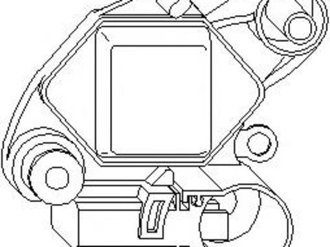 Regulator, alternator AUDI 90 (8C, B4), AUDI 80 Avant (8C, B4), Citroen RELAY bus (230P) - TOPRAN 107 825