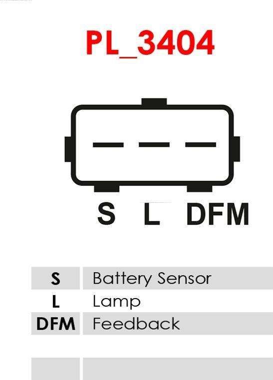 Regulator, alternator BMW 3 - IV (E46), Compartiment, 12.1998 - 07.2006 AS-PL ARE0010S