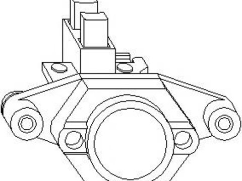 Regulator, alternator BMW 3 limuzina (E21), BMW 3 limuzina (E30), BMW 3 Touring (E30) - TOPRAN 500 479