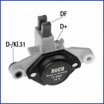 Regulator, alternator FIAT DUCATO platou / sasiu (280) (1982 - 1990) HITACHI 130507 piesa NOUA