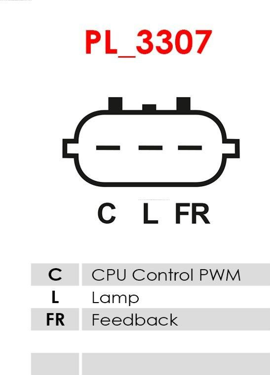 Regulator, alternator HYUNDAI VELOSTER (FS), Compartiment, 03.2011 - 12.2017 AS-PL ARE3108