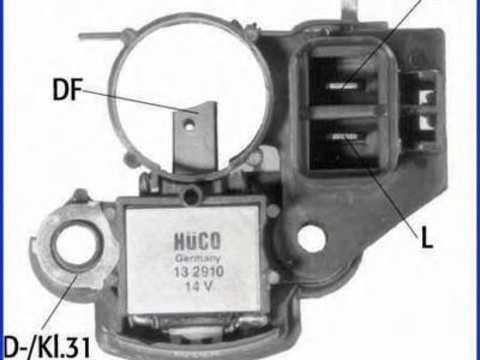 Regulator, alternator MITSUBISHI COLT Mk III (C5_A), MITSUBISHI LANCER Mk III (C1_A, C6_A), MITSUBISHI SIGMA (F2_A, F1_A) - HCO 132910