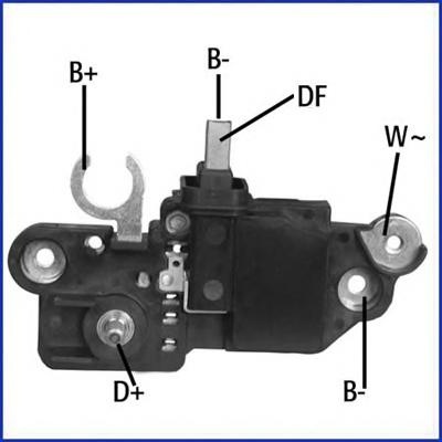 Regulator, alternator OPEL VECTRA B hatchback (38_), OPEL VECTRA B (36_), OPEL VECTRA B combi (31_) - HCO 130586