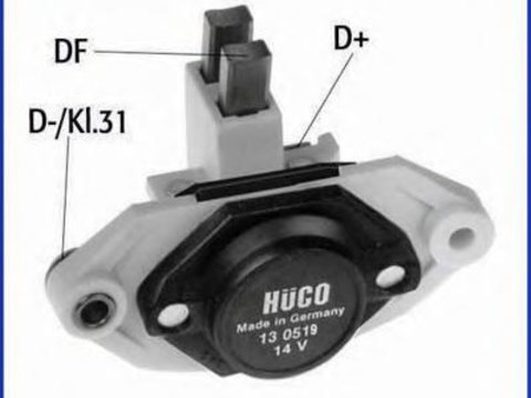 Regulator, alternator SEAT RONDA (022A), SEAT 133, VOLVO 960 (964) - HCO 130519