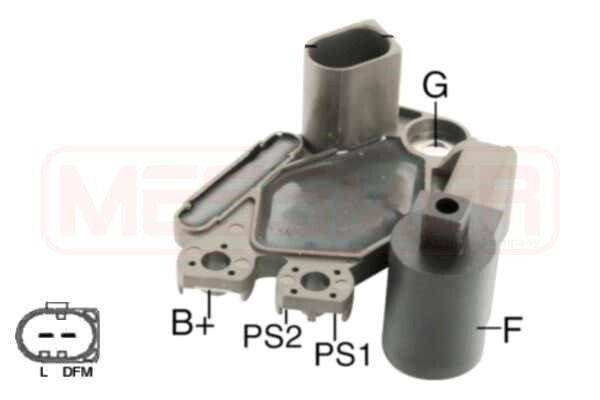 Regulator alternator # Skoda Fabia 1999 2000 2001 2002 2003 2004 2005 2006 2007 2008 # 215845 # ERA
