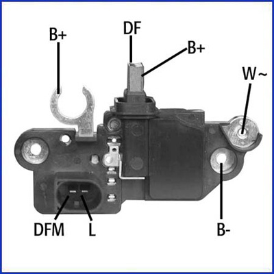 Regulator alternator # Skoda Octavia 1996 1997 1998 1999 2000 2001 2002 2003 2004 # 130570 # HITACHI