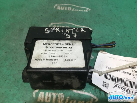 Releu Buji 0075459832 Mercedes-Benz SPRINTER 3-t bus 903 1995-2006