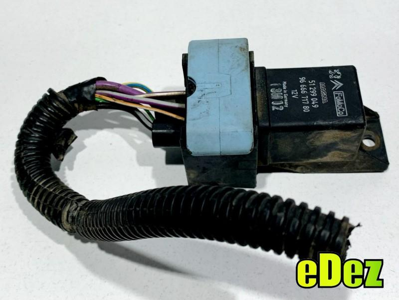 Releu bujii Citroen C3 2 (2009->) 1.6 tdci T1DB 115 cp 9666671780