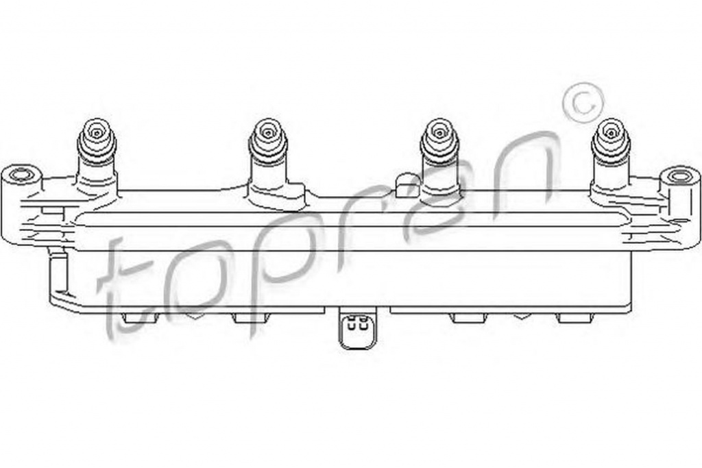 Releu bujii CITROEN C3 II TOPRAN 721908