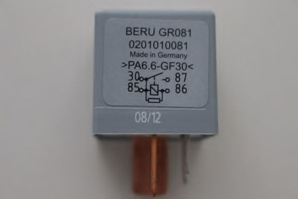 Releu bujii incandescente VW GOLF 3 Cabriolet (1E7) (1993 - 1998) BERU GR081