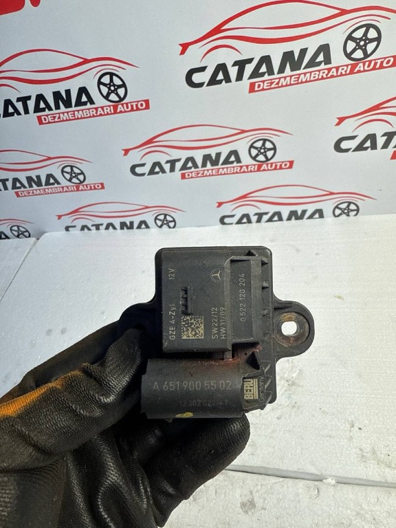 Releu bujii MERCEDES-BENZ Clasa C T-modell (S204) C220  CDI 2.2 170cp A6519005502