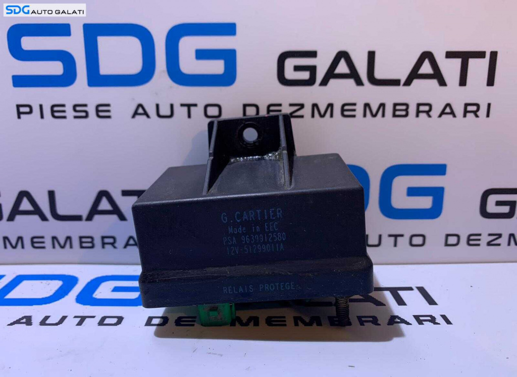 Releu Bujii Peugeot 607 2.2 HDI 2000 - 2006 Cod 9639912580 [S0064]