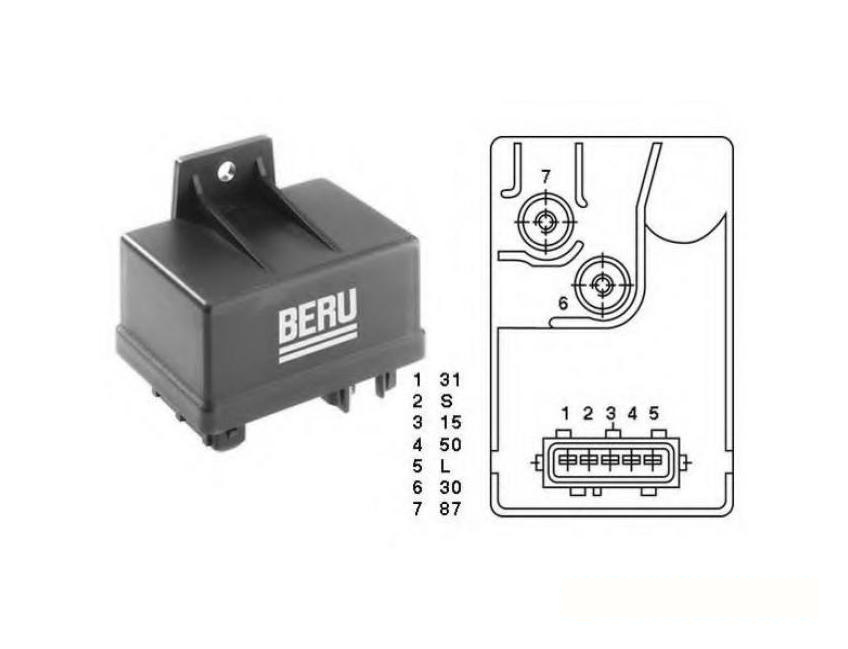 Releu bujii Peugeot Boxer platou / sasiu (ZCT) 199