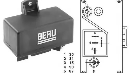 Releu bujii PEUGEOT J5 platou sasiu 290L BERU GR065 PieseDeTop