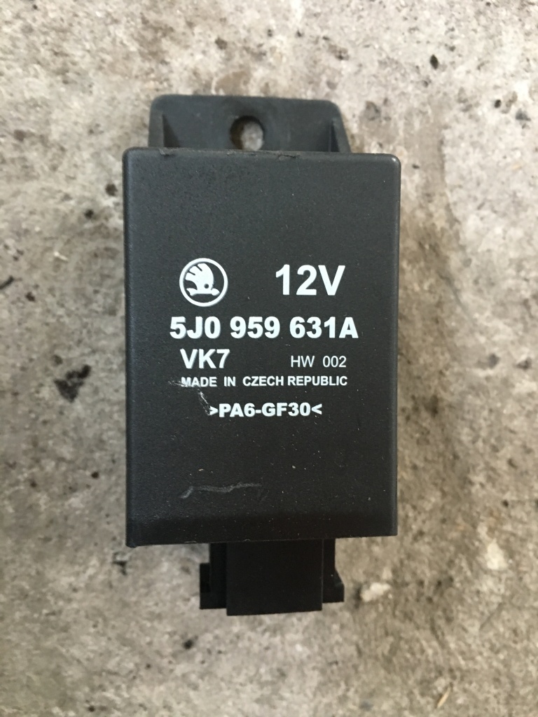 Releu bujii Skoda Fabia 2 Roomster 5J0959631A 5J0 959 631 A