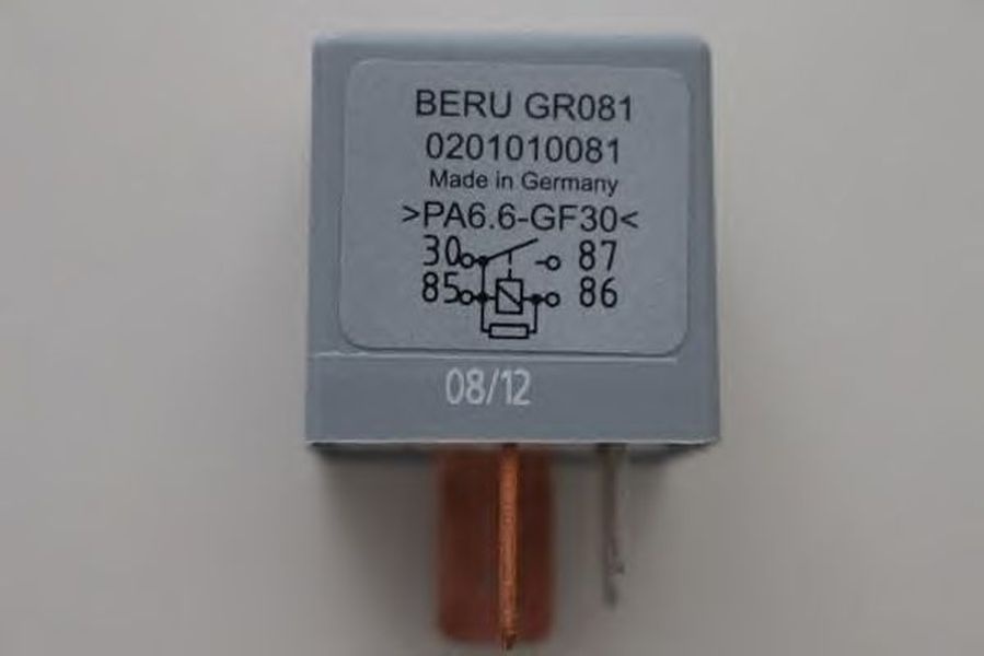 Releu bujii VW SHARAN 7M8 7M9 7M6 BERU GR081