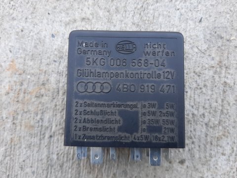 Releu control lumini Audi A4, 2001, 4B0919471