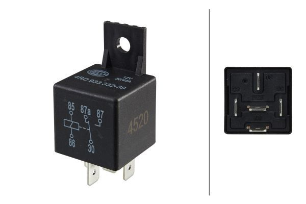 Releu, curent alimentare HELLA 4RD 933 332-391