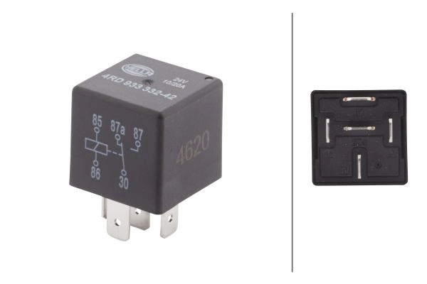 Releu, curent alimentare HELLA 4RD933332-421
