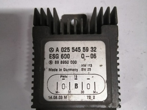 Releu electroventilator Chrysler Crossfire cod A0255455932
