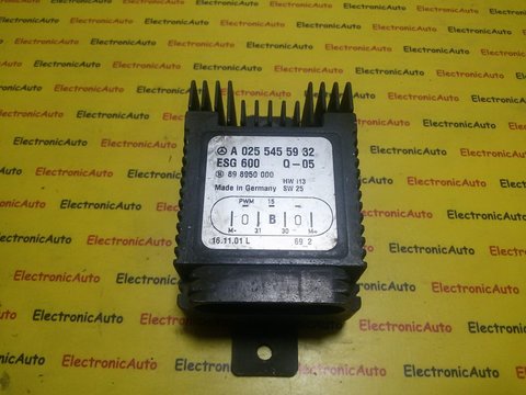 Releu electroventilator Mercedes C CLK SLK E Chrysler, A0255455932