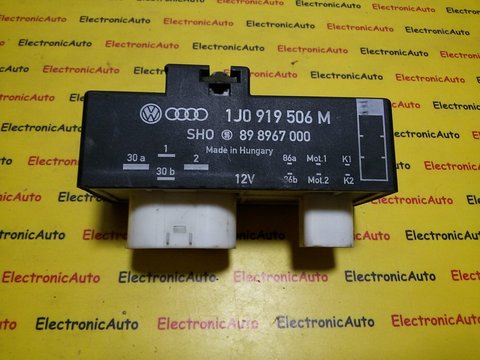 Releu electroventilator radiator VW Skoda Seat Audi cod 1J0919506M