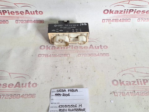 RELEU ELECTROVENTILATOR SKODA FABIA 1999-2006 1J0919506M