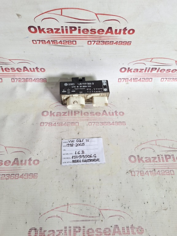 RELEU ELECTROVENTILATOR VW GOLF 4 1998-2005 1.6 B 1J0919506 G
