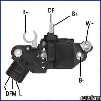 Releu incarcare alternator FORD TRANSIT bus (FD_ _, FB_ _, FS_ _, FZ_ _, FC_ _) HÜCO 130593