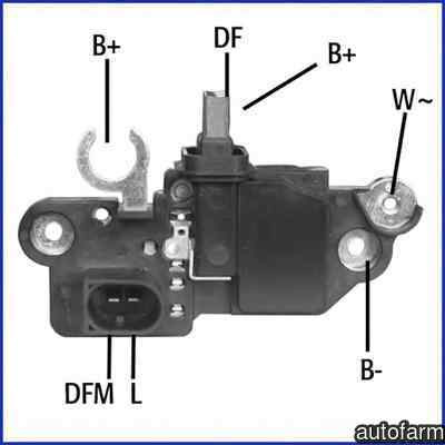 Releu incarcare alternator MERCEDES-BENZ VIANO (W639) HÜCO 130609