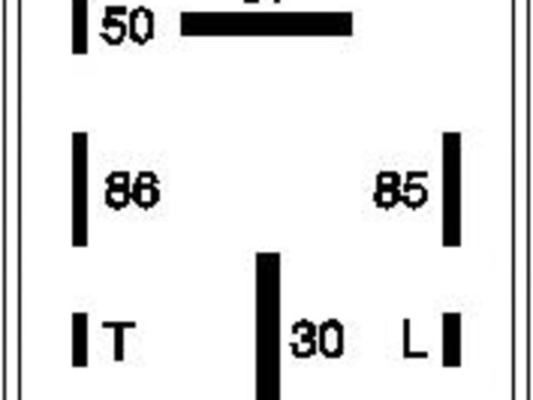 Releu,instalatia de comanda bujii incandescente SEAT CORDOBA limuzina (6K1, 6K2), VW LT28-50 bus (281-363), SEAT TOLEDO (1L) - TOPRAN 102 931