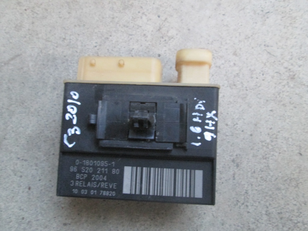 Releu modul temperatura 9652021180 Citroen C3 2010 2011 2012 2013 2014 2015