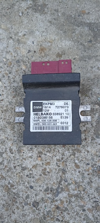 Releu pompa combustibil BMW Seria 7 F01 F02 F03 F04, modul helbako 7276073