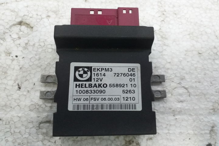 Releu pompa combustibil EKPM3 Modul pompa combustibil EKPM316147276046 DUL998 16147276046 BMW Seria 3 E90 [facelift] [2008 - 2013] Sedan 320d MT (177 hp)