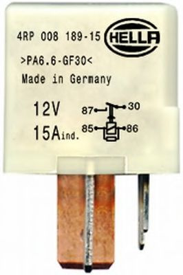 Releu, pompa combustibil VW PHAETON (3D_) (2002 - 2016) HELLA 4RP 008 189-151