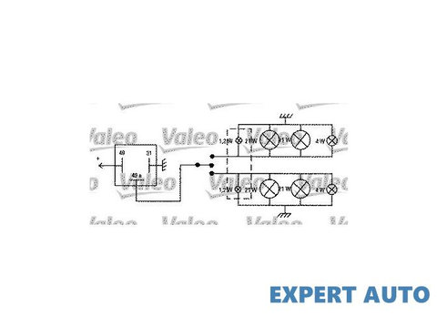 Releu semnalizare / modul semnalizare Volvo S40 I (VS) 1995-2004 #2 0006040290