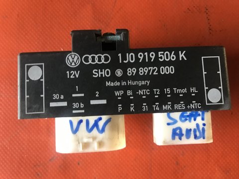 Releu Ventilatoare VW Golf Audi Seat 1J0919506K