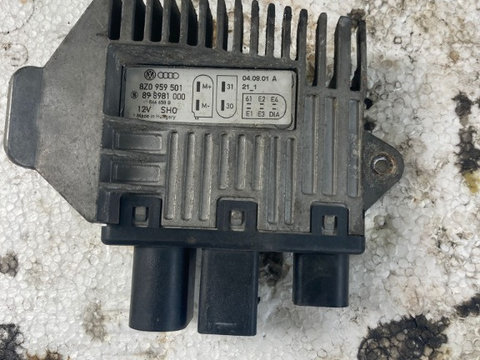 Releu ventilator, cod 8Z0959501, Audi A2 1.4 B