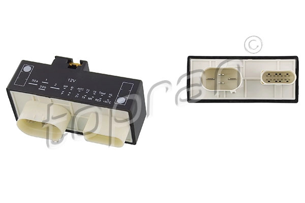 Releu, ventilator TOPRAN 110 825 pentru SKODA OCTAVIA I (1U2) 1996-2010