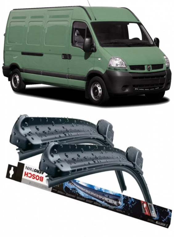 Renault Master II Van Set 2 stergator parbriz Bosc