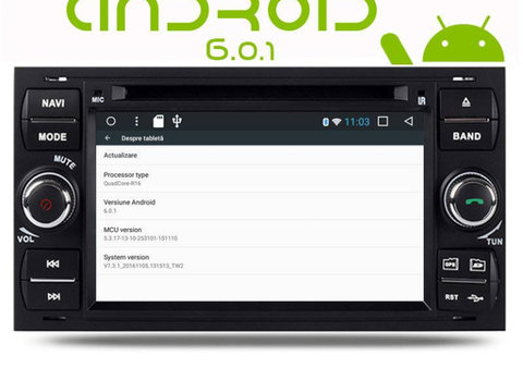 RESIGILAT Navigatie dedicata Ford Focus/Kuga/C-Max EDT-G140 cu Android ecran tactil capacitiv Bluetooth Internet GPS