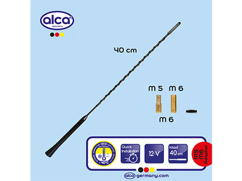 Rezerva antena universala, lungime 40 cm - ALCA (02972)
