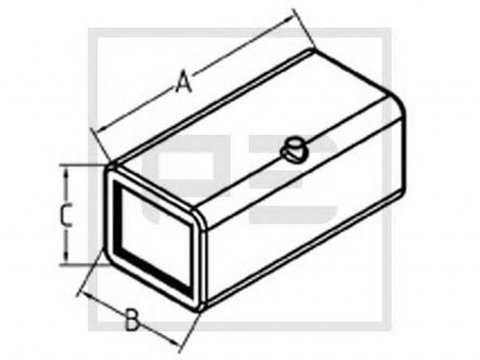 Rezervor combustibil MERCEDES-BENZ AXOR 2 PEAUTOMOTIVE 01903100A