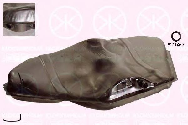 Rezervor combustibil OPEL ASCONA C (81_, 86_, 87_, 88_), OPEL ASCONA C hatchback (84_, 89_), VAUXHALL CAVALIER Mk II - KLOKKERHOLM 5075006