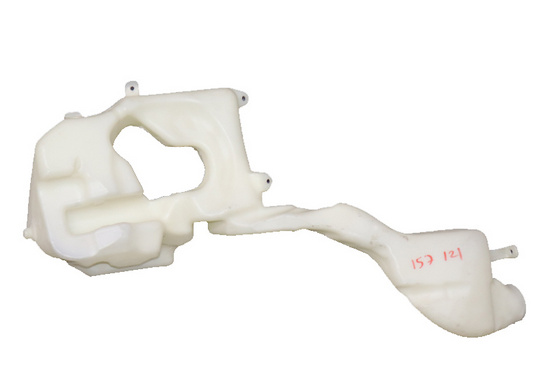 Rezervor spalator parbriz Mini One/Cooper/Clubman/Clubvan/Coupe/Roadster/Cabrio (R56/57/58/59), 07.2007-, fara pompa lichid parbriz, cu set spalator far, fara senzor nivel lichid (cu gaura senzor),Cu gaura pentru 2 pompe spalator, RapidAuto
