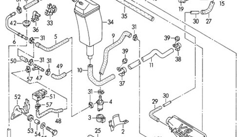 Rezervor vacuum OEM 054129808