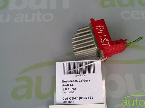 Rezistenta Caldura Audi A4 B5 (8D) - (1994-2001) 1.8 Turbo 1J0907521